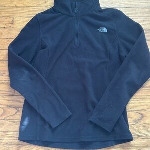 The North Face Black Quarter-Zip Fleece
